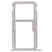 SIM Card Tray + SIM Card Tray / Micro SD Card for Huawei Honor 8 (Silver)