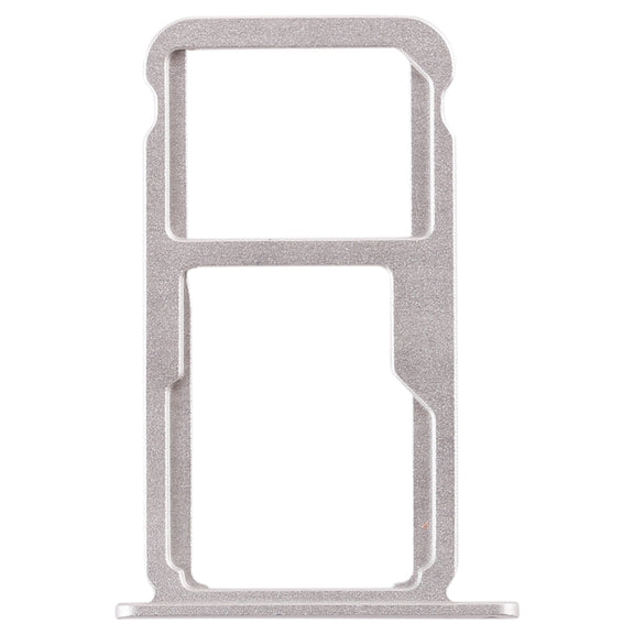 SIM Card Tray + SIM Card Tray / Micro SD Card for Huawei Honor 8 (Silver)