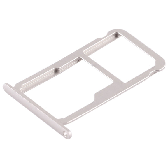 SIM Card Tray + SIM Card Tray / Micro SD Card for Huawei Honor 8 (Silver)