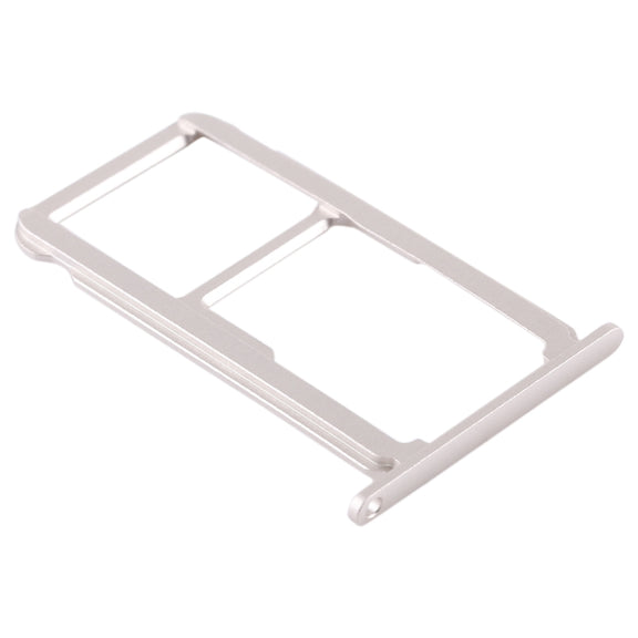 SIM Card Tray + SIM Card Tray / Micro SD Card for Huawei Honor 8 (Silver)