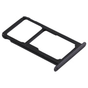 SIM Card Tray + SIM Card Tray / Micro SD Card for Huawei P9 Lite(Black)