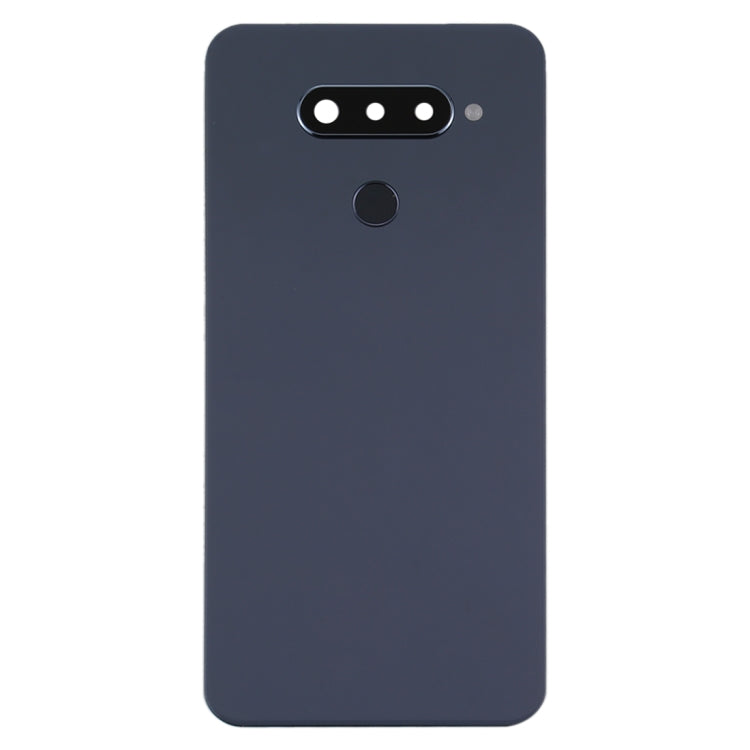Original Battery Back Cover with Camera Lens Cover for LG Q70 / LM-Q730N(KR Version)(Black)