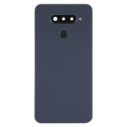 Original Battery Back Cover with Camera Lens Cover for LG Q70 / LM-Q730N(KR Version)(Black)