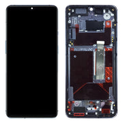 For OnePlus 7T HD1901 HD1903 HD1900 HD1905 Digitizer Full Assembly with Frame OEM LCD Screen (Baby Blue)