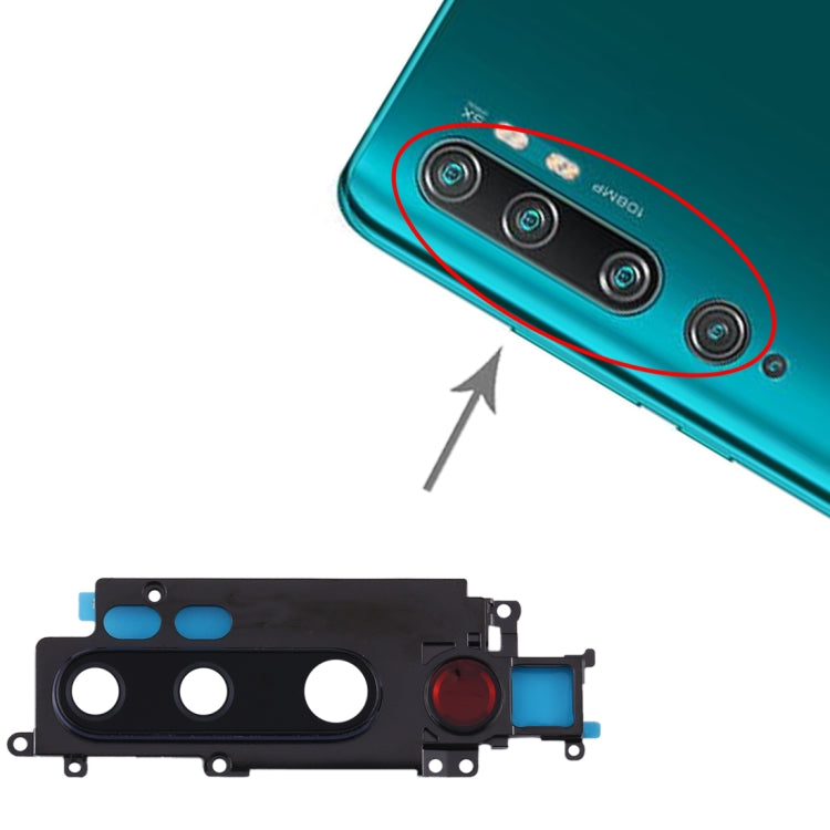 Camera Lens Cover for Xiaomi Mi CC9 Pro / Mi Note 10 / Mi Note 10 Pro (Black)