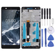 TFT LCD Screen for Nokia 5.1 TA-1061 TA-1075 TA-1076 TA-1088 TA-1081 Digitizer Full Assembly with Frame (Black) - free shipping - PMC TechLife - Order now!