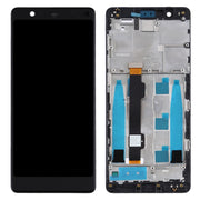 TFT LCD Screen for Nokia 5.1 TA-1061 TA-1075 TA-1076 TA-1088 TA-1081 Digitizer Full Assembly with Frame (Black)