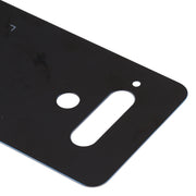 Battery Back Cover for LG G8s ThinQ / LM-G810 LM-G810EAW(Black)
