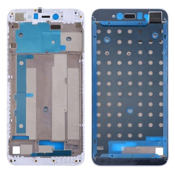 Front Housing LCD Frame Bezel for Xiaomi Redmi Note 5A Prime / Y1(White)
