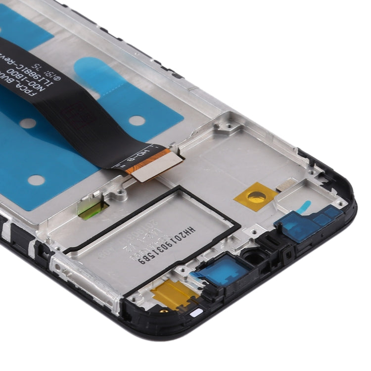 OEM LCD Screen for Huawei Y5 (2019) Digitizer Full Assembly with Frame(Black)