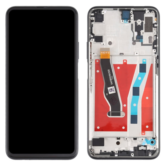 OEM LCD Screen for Huawei P smart Pro 2019 Digitizer Full Assembly with Frame(Black)