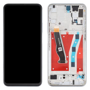 OEM LCD Screen for Huawei P smart Pro 2019 Digitizer Full Assembly with Frame(Silver)