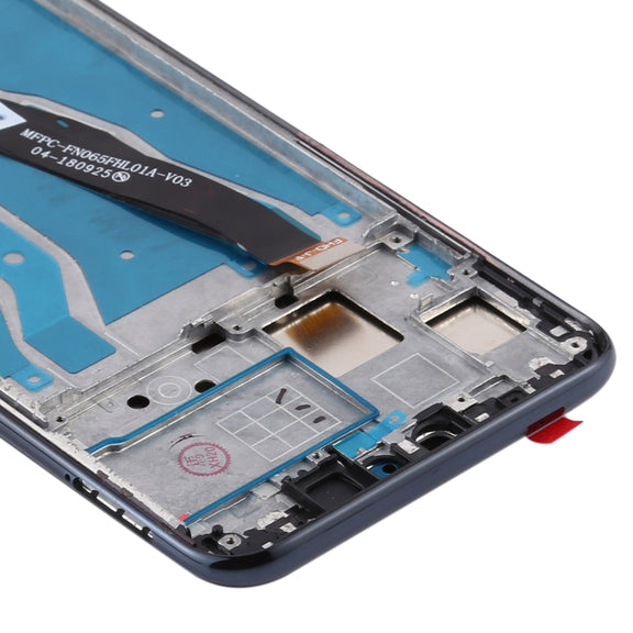OEM LCD Screen for Huawei Y9 (2019) Digitizer Full Assembly with Frame(Black)