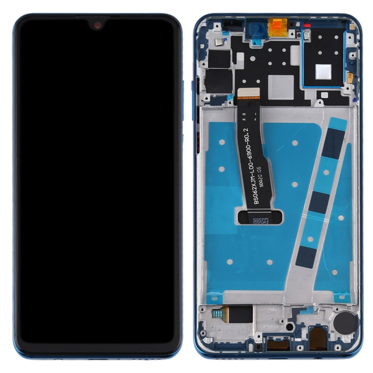 OEM LCD Screen for Huawei P30 Lite (RAM 4G / Standard Version) Digitizer Full Assembly with Frame(Blue)