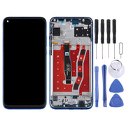 OEM LCD Screen for Huawei Nova 6 SE Digitizer Full Assembly with Frame(Blue)