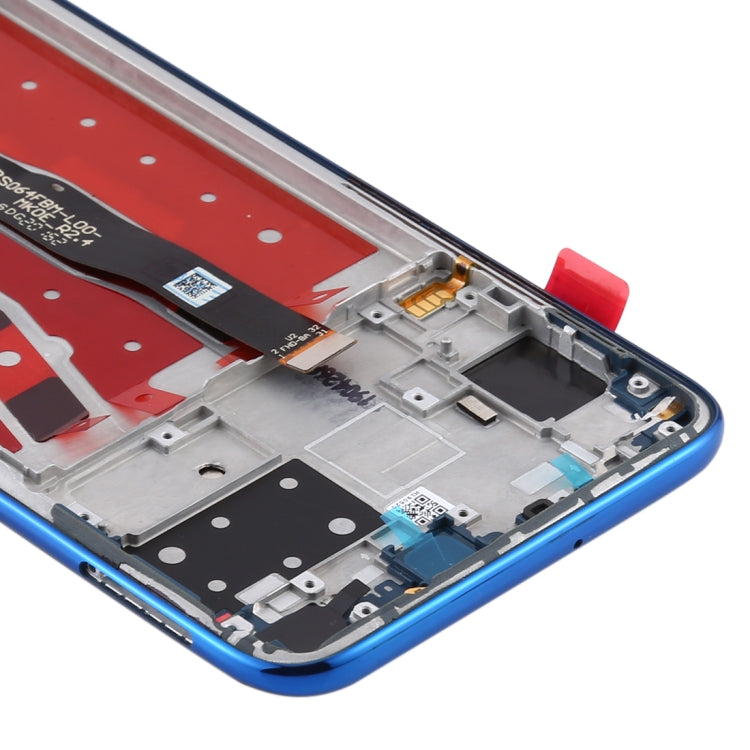 OEM LCD Screen for Huawei Nova 6 SE Digitizer Full Assembly with Frame(Blue)
