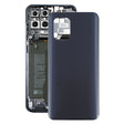 Glass Material Battery Back Cover for Xiaomi Mi 10 Lite 5G/Mi 10 Youth 5G(Black) - Back Cover by PMC TechLife | Online Shopping South Africa | PMC TechLife