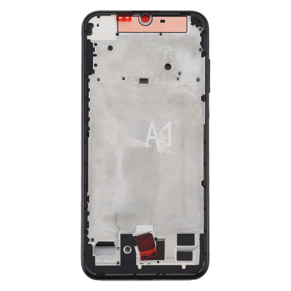 Original Middle Frame Bezel Plate for Huawei Y8p / P Smart S(Black)