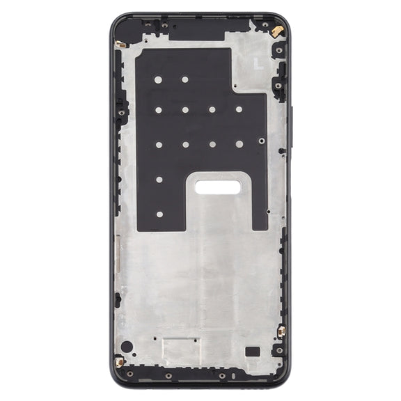 Original Middle Frame Bezel Plate for Huawei P40 Lite 5G / Nova 7 SE(Black)