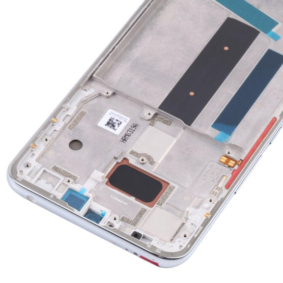 Original AMOLED LCD Screen for Xiaomi Mi 10 Lite 5G with Digitizer Full Assembly(Silver)