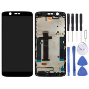 OEM LCD Screen for ZTE Axon 7 Mini / B2017 / B2017G Digitizer Full Assembly with Frame���Black)