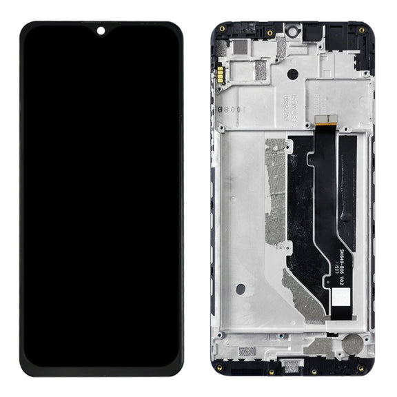 OEM LCD Screen for ZTE Blade 20 Smart / V1050 Digitizer Full Assembly with Frame���Black)