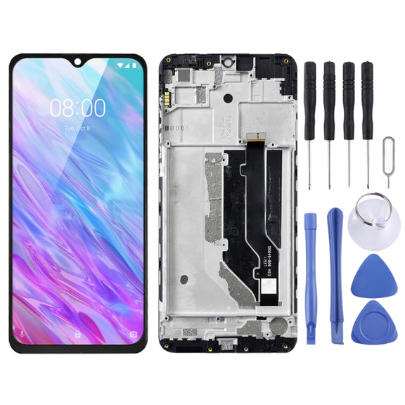 OEM LCD Screen for ZTE Blade 20 Smart / V1050 Digitizer Full Assembly with Frame���Black)