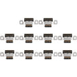 For Meizu PRO 6 10pcs Charging Port Connector - Tail Connector by PMC TechLife | Online Shopping South Africa | PMC TechLife