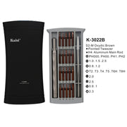 Kaisi K-3022B 22 in1 High Precision Screwdriver Set Magnetic Screwdriver Bits