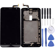 OEM LCD Screen for ASUS Zenfone 2 Laser ZE550KL Z00LD Digitizer Full Assembly with Frame���Black)