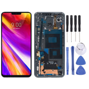 Original LCD Screen for LG G7 ThinQ / G710 G710EM G710PM G710VMP Digitizer Full Assembly with Frame(Black)