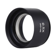 Stereo Microscopes Auxiliary Objective Lens Barlow Lens Magnifier 0.5X WD165