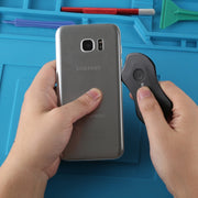 QIANLI i-Pry 1208 Pry Opening Tool Anti-Static Ultra Thin Plastic Disassembling Piece with Round Fingerprint