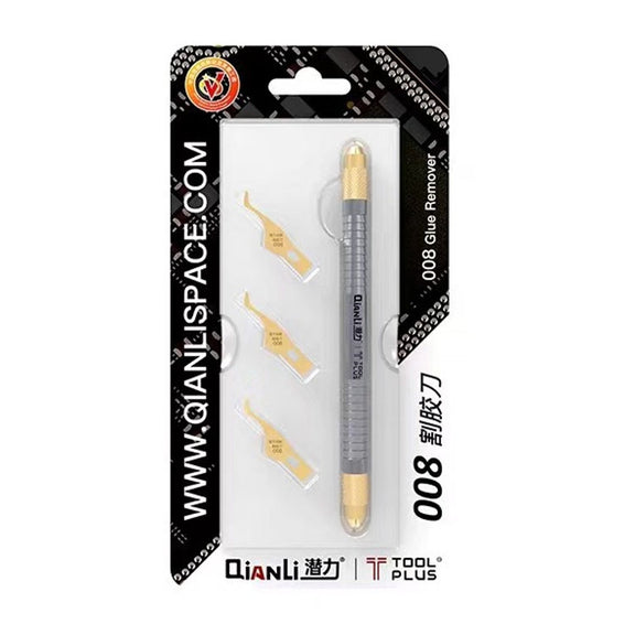 QIANLI 008 Multifunctioal CPU IC Glue Remover Knife Thin Blade Motherboard BGA Chip Glue Cleaning Knife