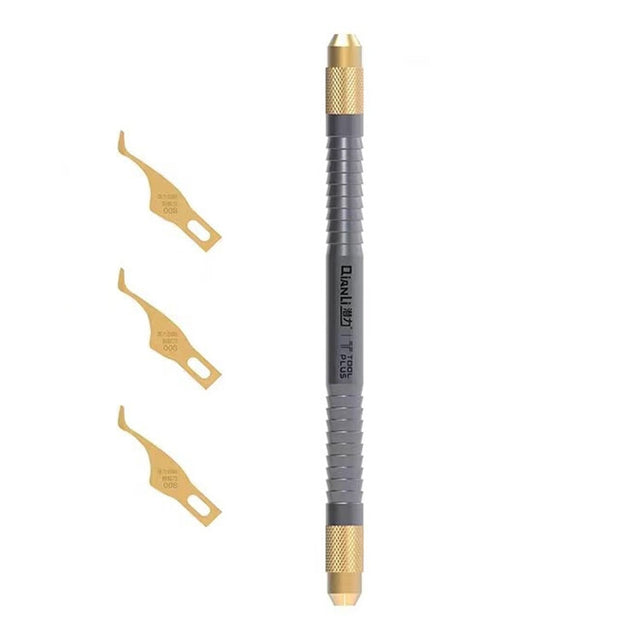 QIANLI 008 Multifunctioal CPU IC Glue Remover Knife Thin Blade Motherboard BGA Chip Glue Cleaning Knife