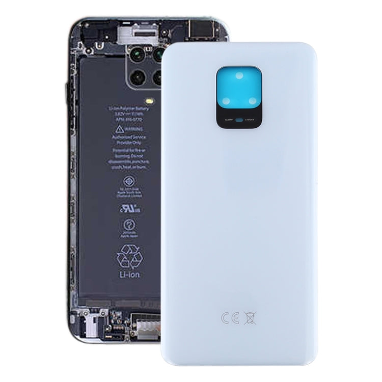Original Battery Back Cover for Xiaomi Redmi Note 9S / Redmi Note 9 Pro(India) / Redmi Note 9 Pro Max / Note 10 Lite(White)