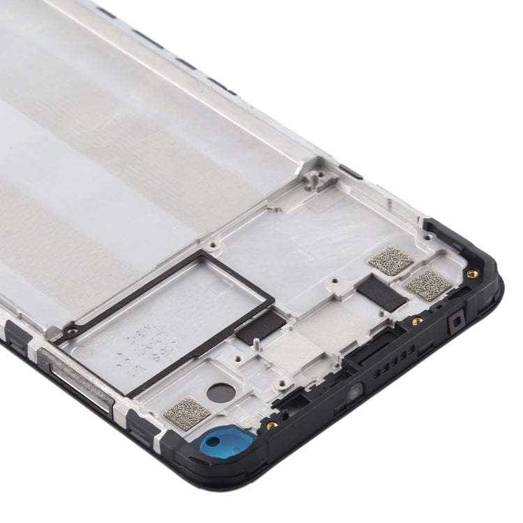 Front Housing LCD Frame Bezel Plate for Xiaomi Redmi Note 9 / Redmi 10X 4G (Black)