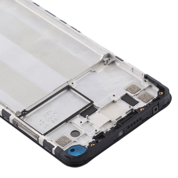 Front Housing LCD Frame Bezel Plate for Xiaomi Redmi Note 9 / Redmi 10X 4G (Black)