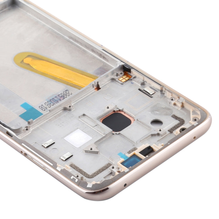 Original Middle Frame Bezel Plate for Xiaomi Redmi 10X 5G / Redmi 10X Pro 5G(Gold)