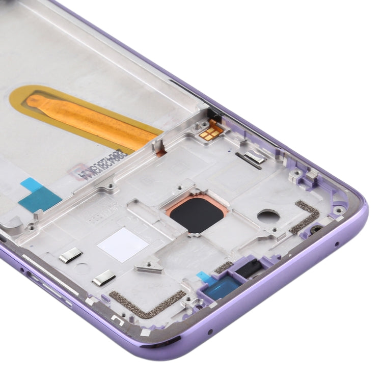 Original Middle Frame Bezel Plate for Xiaomi Redmi 10X 5G / Redmi 10X Pro 5G(Purple)