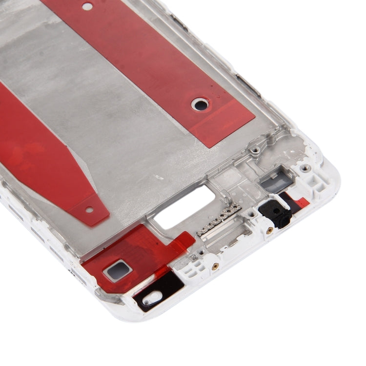 For Huawei P10 Front Housing LCD Frame Bezel Plate(White)