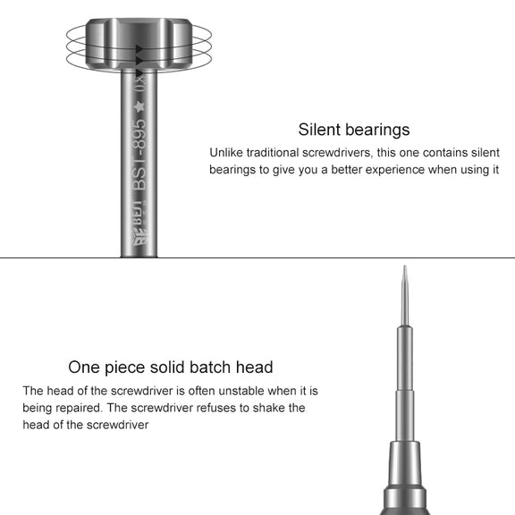 BEST BST-895 6 in 1  Mobile Phone Screwdriver For Mobile Phone Dismantling Screwdriver