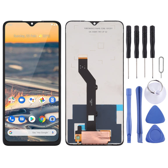 TFT LCD Screen for Nokia 5.3 TA-1227 / TA-1229 / TA-1223 / TA-12234 with Digitizer Full Assembly (Black)