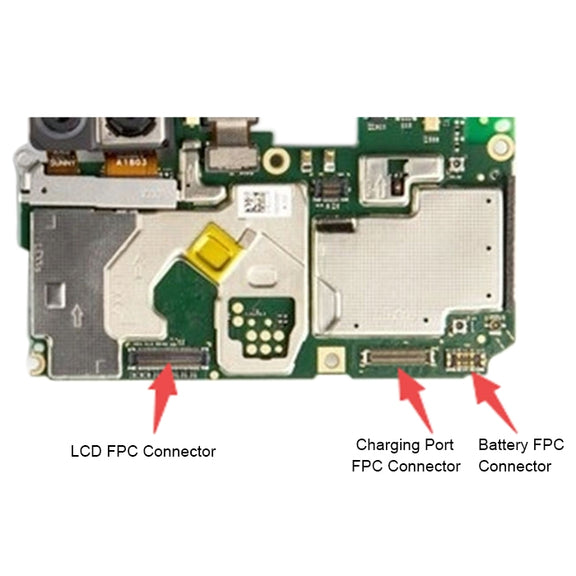 For Huawei P Smart / Enjoy 7S 10PCS Motherboard LCD Display Touch Screen FPC Connector