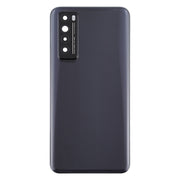 Original Battery Back Cover With Camera Lens Cover for Huawei Nova 7 5G(Black)