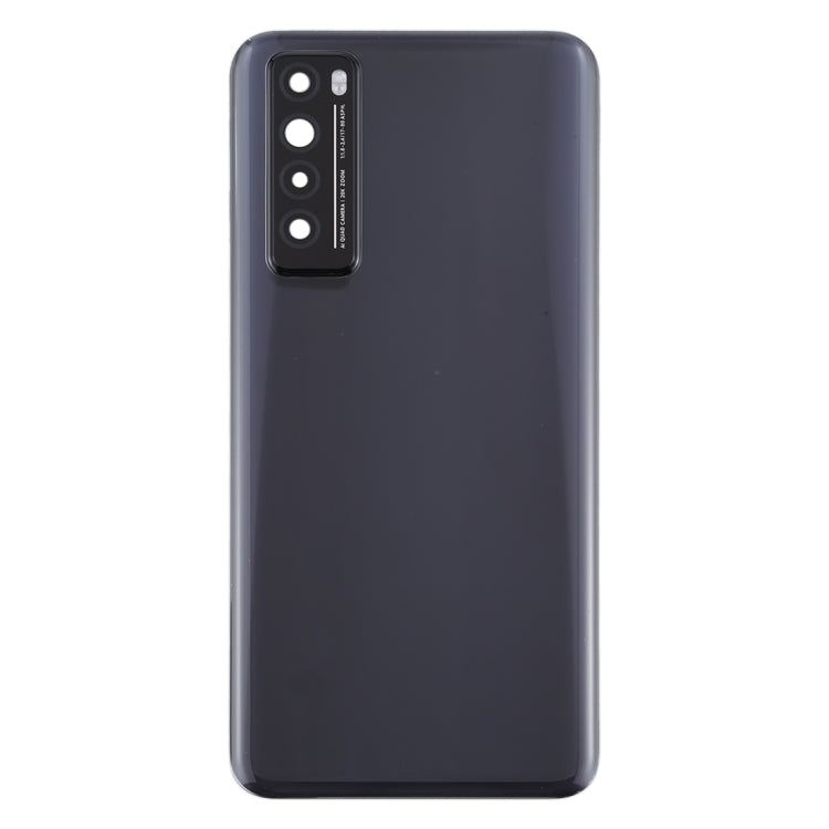 Original Battery Back Cover With Camera Lens Cover for Huawei Nova 7 5G(Black)
