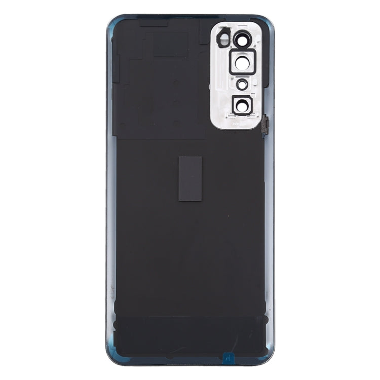 Original Battery Back Cover With Camera Lens Cover for Huawei Nova 7 5G(Black)