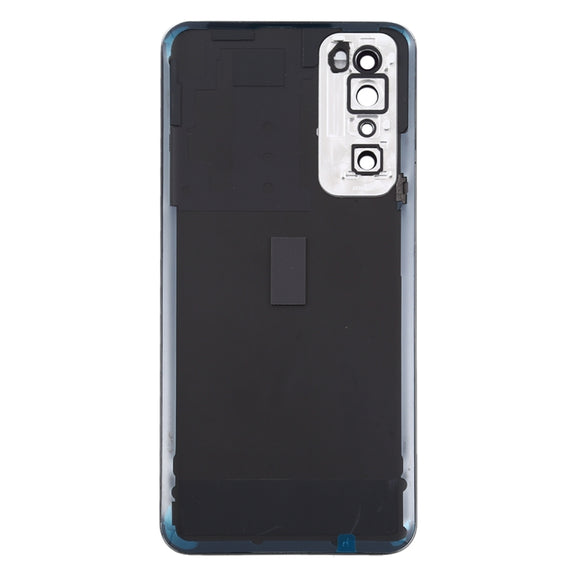 Original Battery Back Cover With Camera Lens Cover for Huawei Nova 7 5G(Black)
