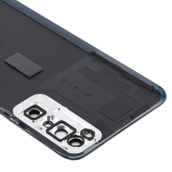 Original Battery Back Cover With Camera Lens Cover for Huawei Nova 7 5G(Black)