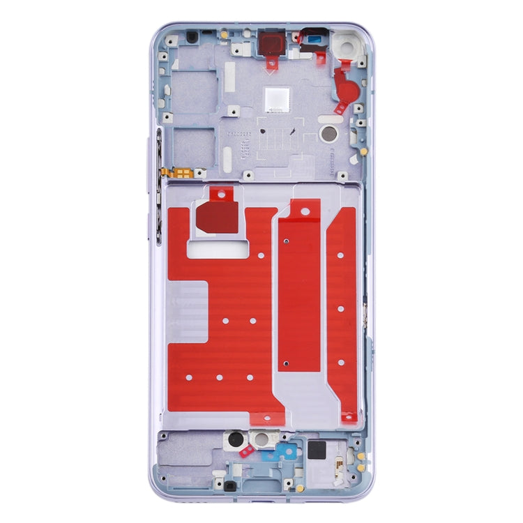 Middle Frame Bezel Plate for Huawei Nova 7 5G(Silver)